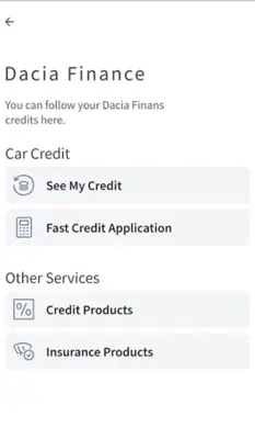 Dacia PORT android App screenshot 2